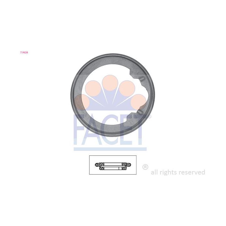 Tarpiklis, termostatas FACET 7.9628