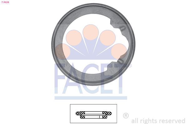 Tarpiklis, termostatas FACET 7.9628