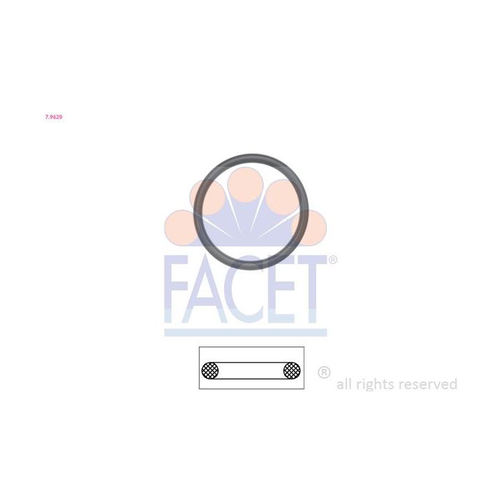 Tarpiklis, termostatas FACET 7.9629