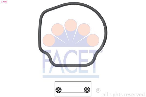 Tarpiklis, termostatas FACET 7.9643