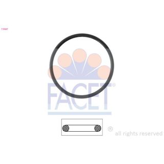 Tarpiklis, termostatas FACET 7.9687