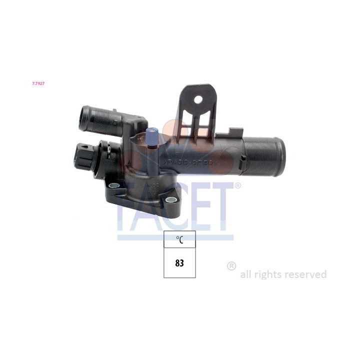 Termostatas, aušinimo skystis FACET 7.7927