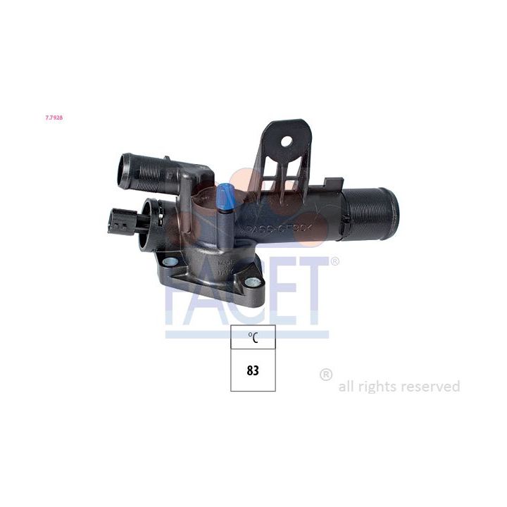 Termostatas, aušinimo skystis FACET 7.7928