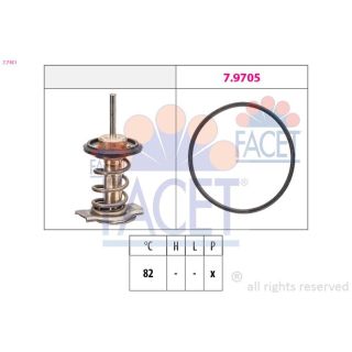Termostatas, aušinimo skystis FACET 7.7951