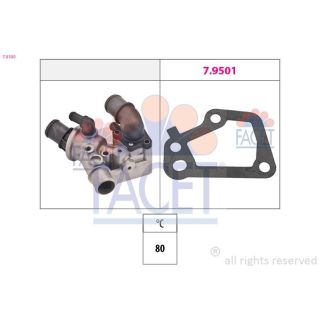 Termostatas, aušinimo skystis FACET 7.8100
