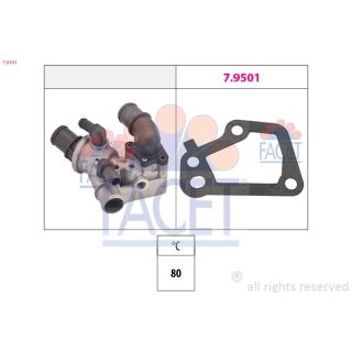 Termostatas, aušinimo skystis FACET 7.8101