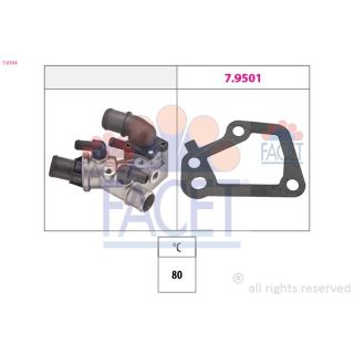 Termostatas, aušinimo skystis FACET 7.8104