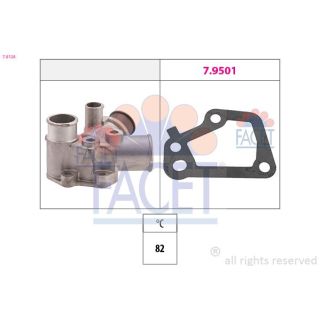 Termostatas, aušinimo skystis FACET 7.8128