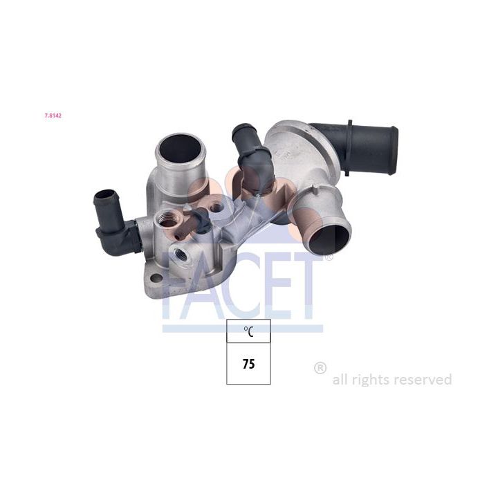 Termostatas, aušinimo skystis FACET 7.8142