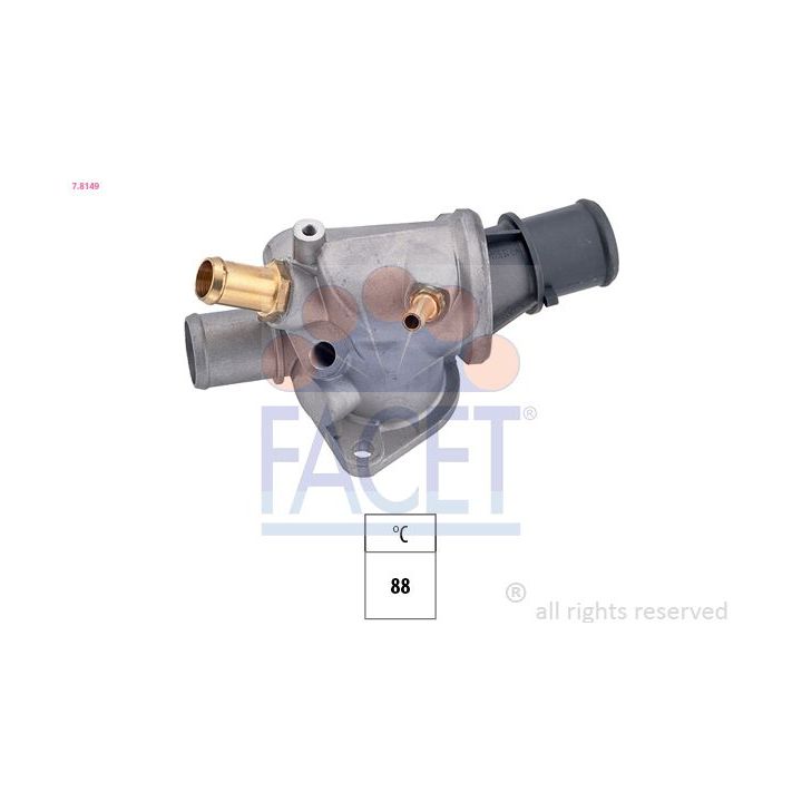 Termostatas, aušinimo skystis FACET 7.8149
