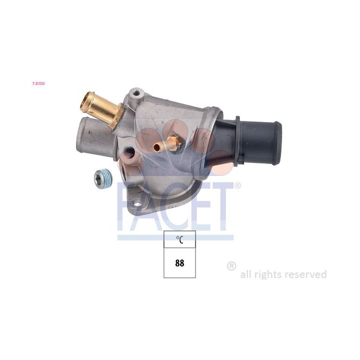Termostatas, aušinimo skystis FACET 7.8150