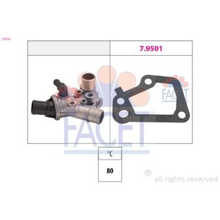 Termostatas, aušinimo skystis FACET 7.8153