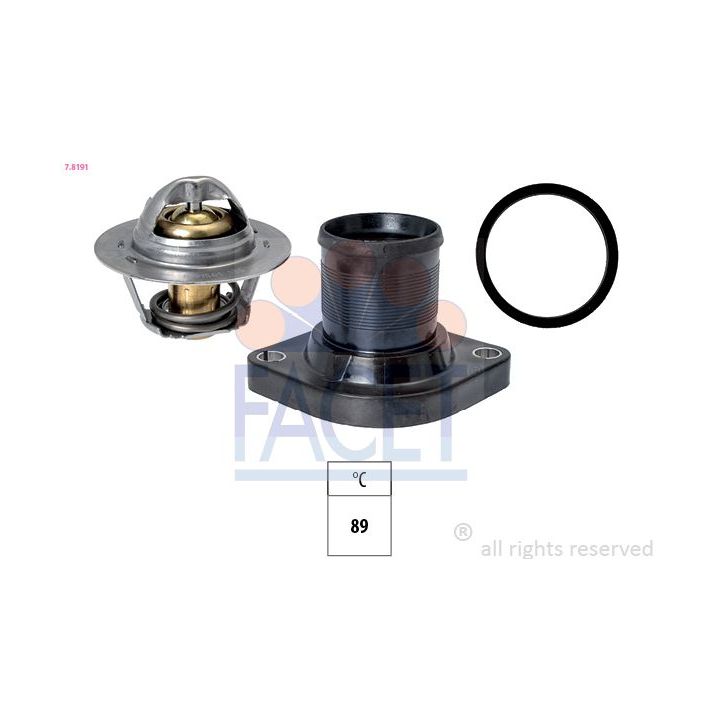 Termostatas, aušinimo skystis FACET 7.8191