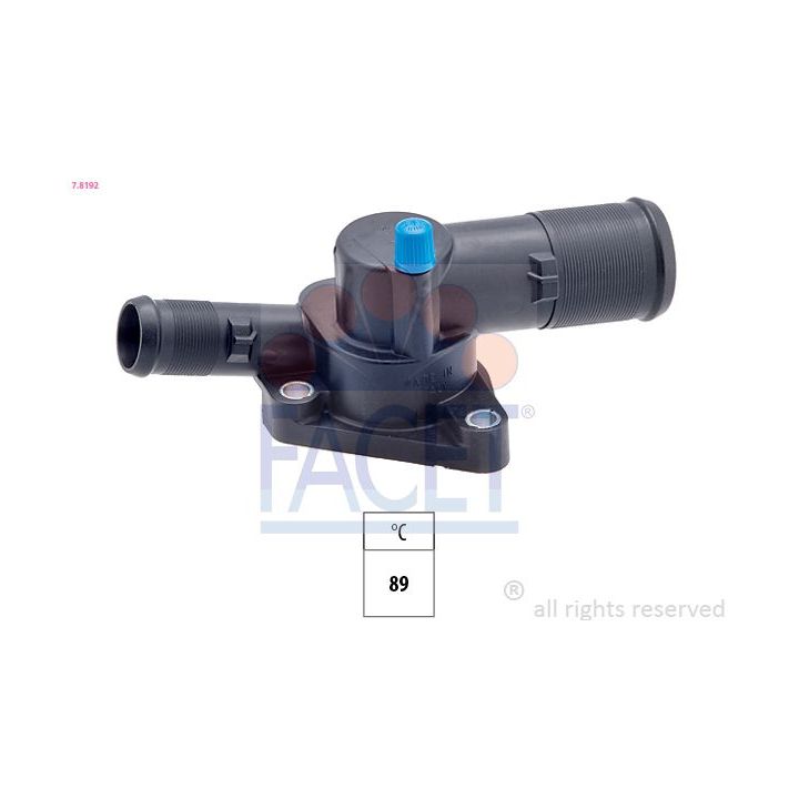 Termostatas, aušinimo skystis FACET 7.8192