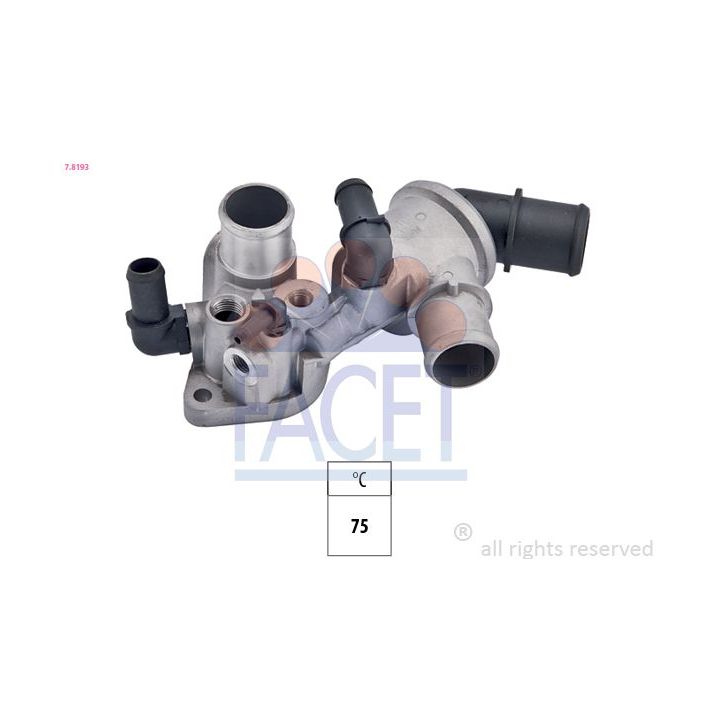 Termostatas, aušinimo skystis FACET 7.8193