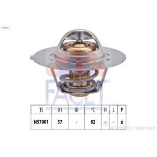 Termostatas, aušinimo skystis FACET 7.8209S