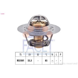Termostatas, aušinimo skystis FACET 7.8240S