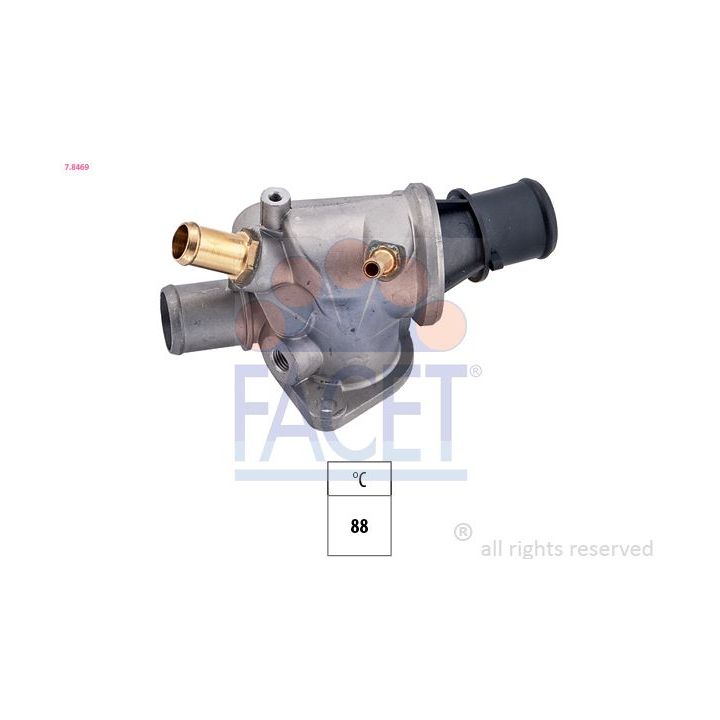 Termostatas, aušinimo skystis FACET 7.8469