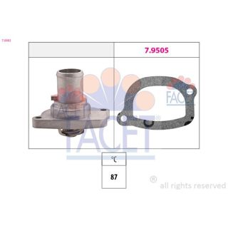 Termostatas, aušinimo skystis FACET 7.8482