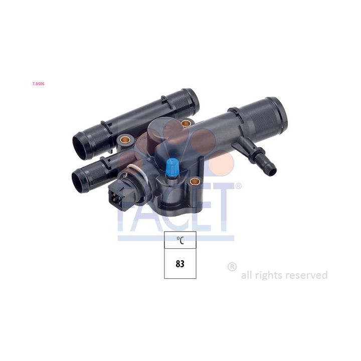Termostatas, aušinimo skystis FACET 7.8505