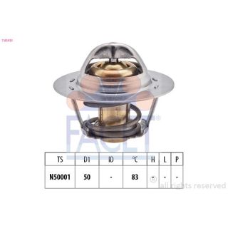 Termostatas, aušinimo skystis FACET 7.8543S