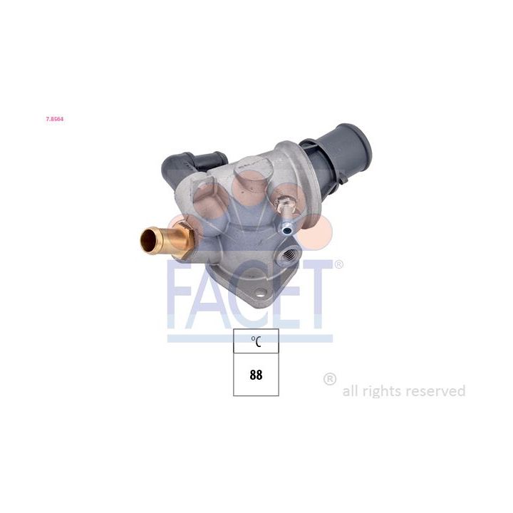 Termostatas, aušinimo skystis FACET 7.8564