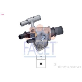 Termostatas, aušinimo skystis FACET 7.8566