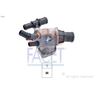 Termostatas, aušinimo skystis FACET 7.8585