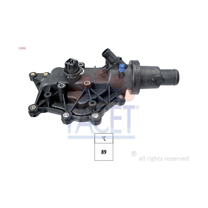 Termostatas, aušinimo skystis FACET 7.8705