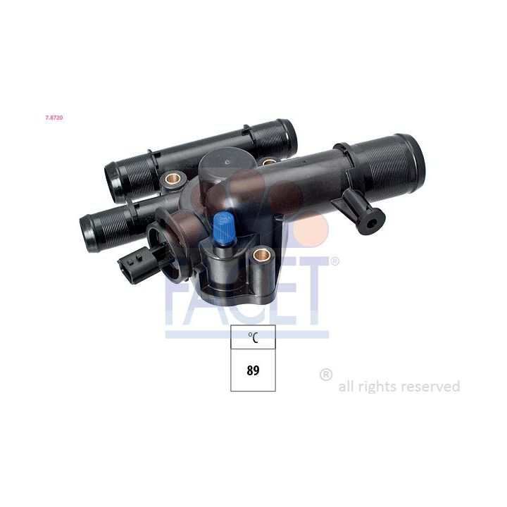 Termostatas, aušinimo skystis FACET 7.8720