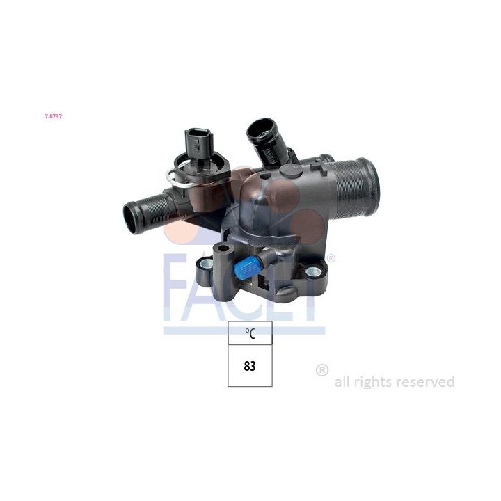 Termostatas, aušinimo skystis FACET 7.8737