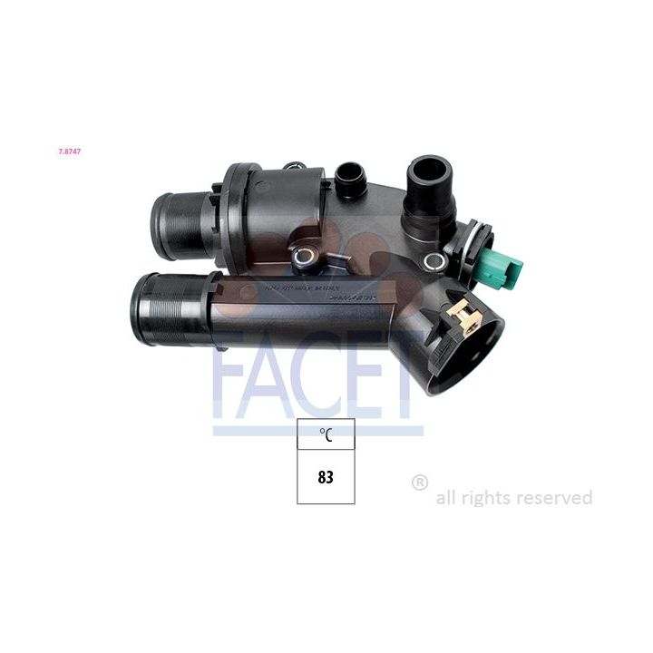 Termostatas, aušinimo skystis FACET 7.8747