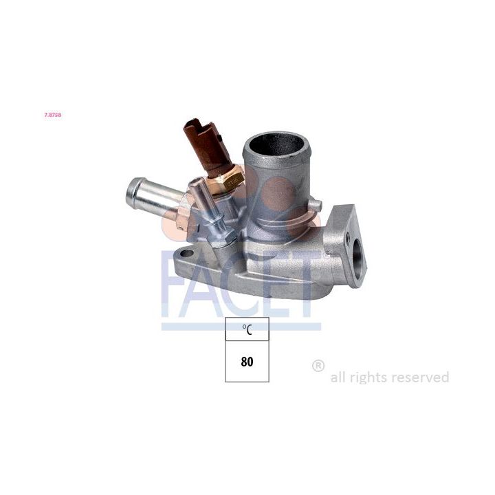 Termostatas, aušinimo skystis FACET 7.8758