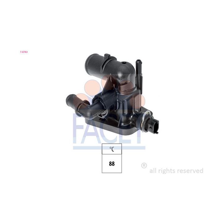 Termostatas, aušinimo skystis FACET 7.8783