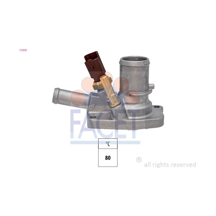 Termostatas, aušinimo skystis FACET 7.8938
