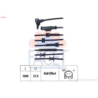 Jutiklis, rato greitis FACET 21.0020