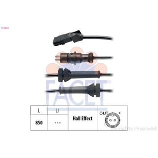 Jutiklis, rato greitis FACET 21.0052