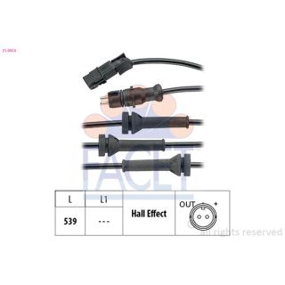 Jutiklis, rato greitis FACET 21.0054