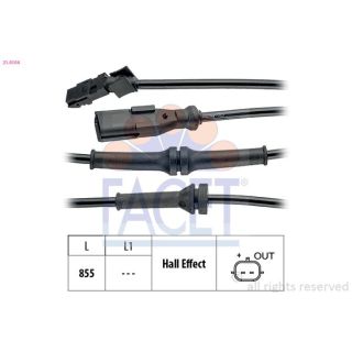 Jutiklis, rato greitis FACET 21.0104