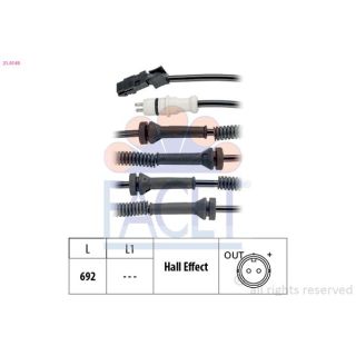 Jutiklis, rato greitis FACET 21.0149