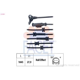 Jutiklis, rato greitis FACET 21.0160