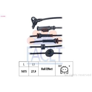 Jutiklis, rato greitis FACET 21.0164