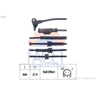 Jutiklis, rato greitis FACET 21.0165