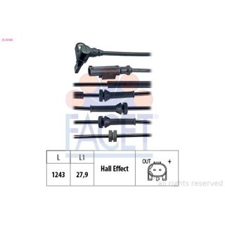 Jutiklis, rato greitis FACET 21.0184