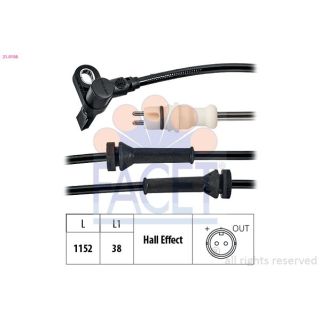 Jutiklis, rato greitis FACET 21.0198