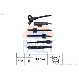 Jutiklis, rato greitis FACET 21.0201