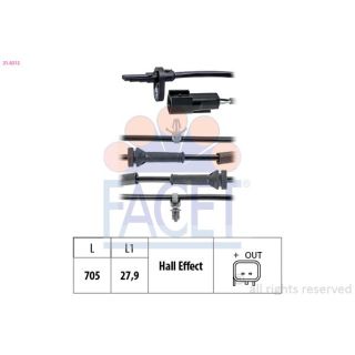 Jutiklis, rato greitis FACET 21.0212