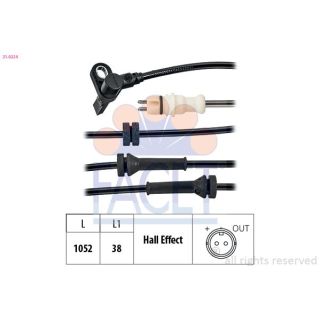 Jutiklis, rato greitis FACET 21.0224