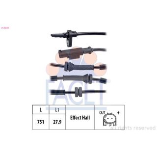 Jutiklis, rato greitis FACET 21.0226