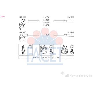 Uždegimo laido komplektas FACET 4.8920